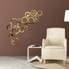 Acrylic Circle Ring Mirror Wall Decor