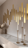 Acrylic Mirror Rectangle Wall Stickers (Pack of 12)